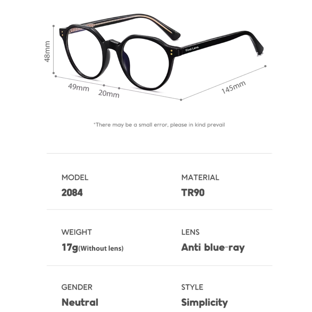 First Lens Aspen Blue Light Computer Glasses - B081