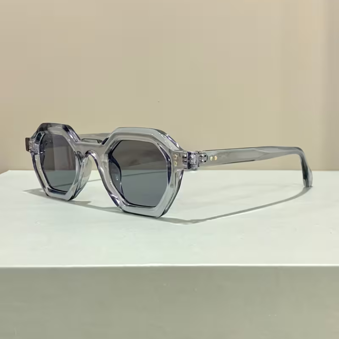 First Lens Bold Octagon Sunglasses - UV400 - S048