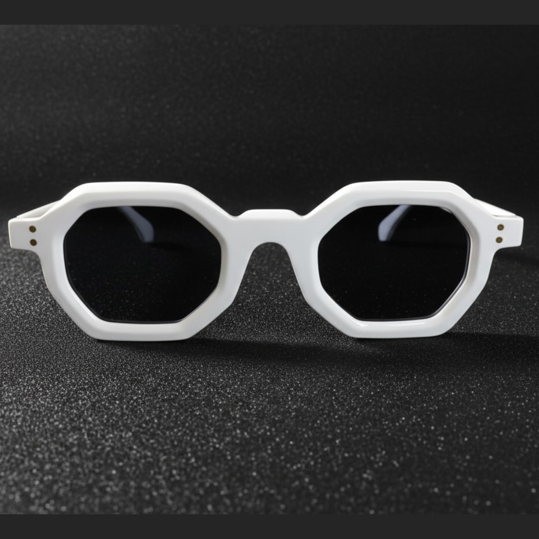 First Lens Bold Octagon Sunglasses - UV400 - S048