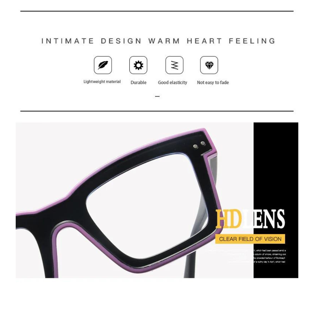 Square lens glasses cheap