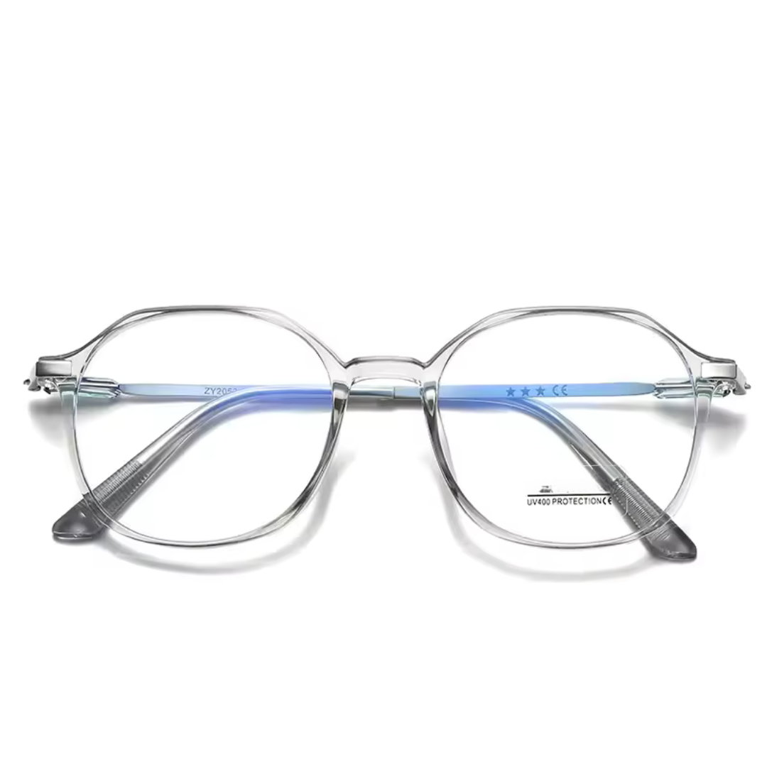 First Lens Chic Square Blue Light Computer Glasses