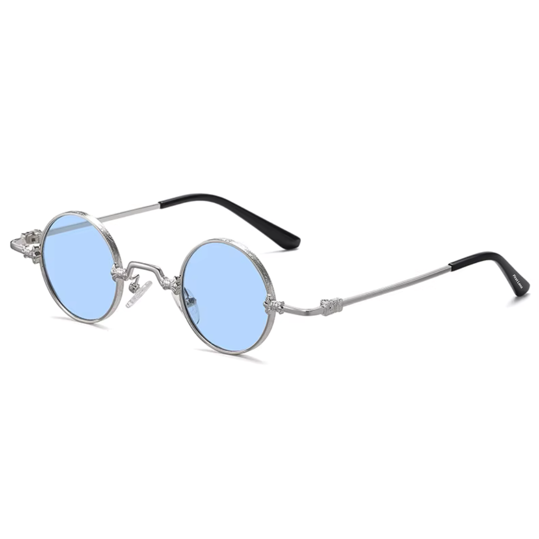 First Lens Crimson UV400 Sunglasses - Blue-Silver - S321