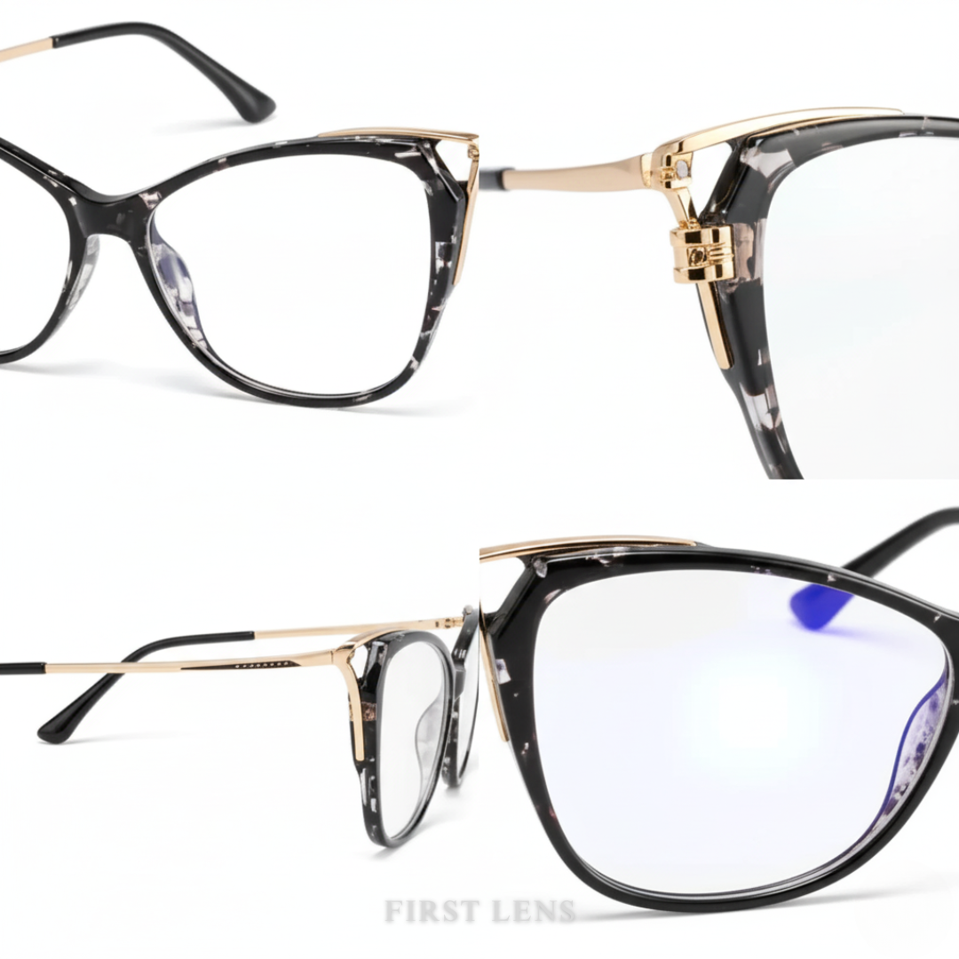 First Lens Crystal-Vue Blue Light Computer Glasses - B040