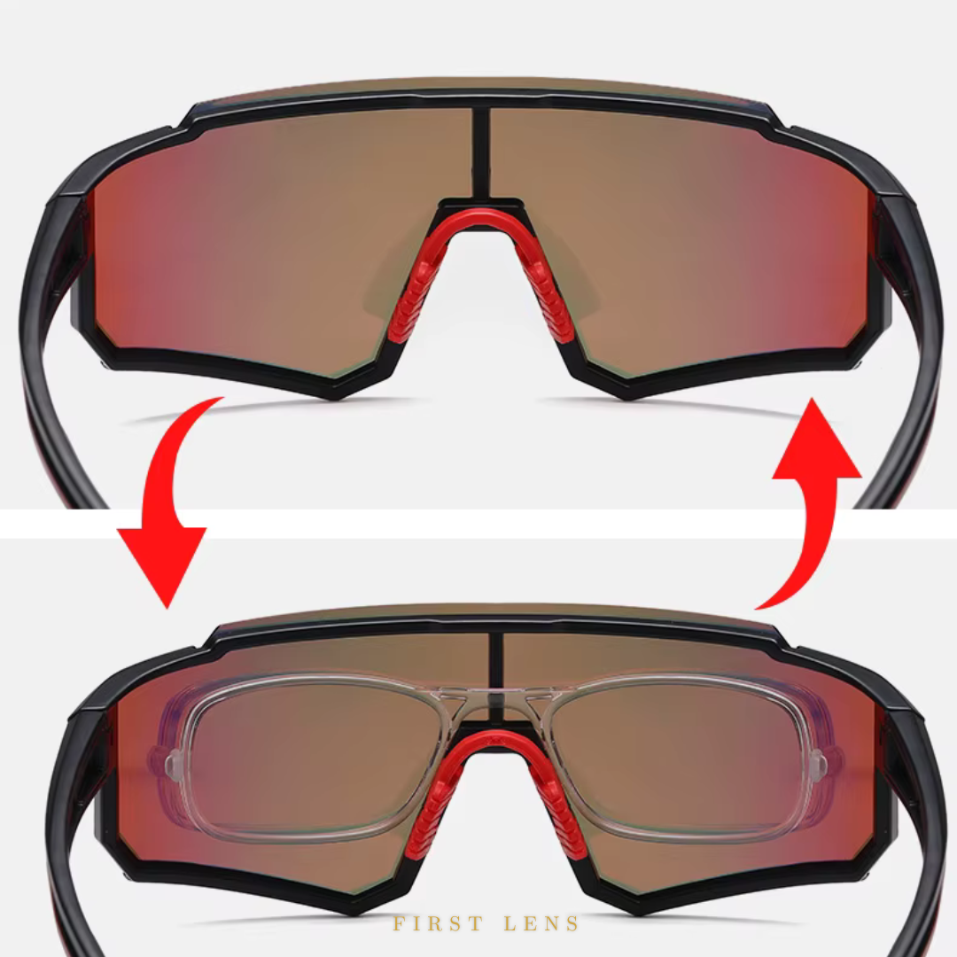 First Lens Customized Power Sports Sunglasses Uv400 + Polarized - S039