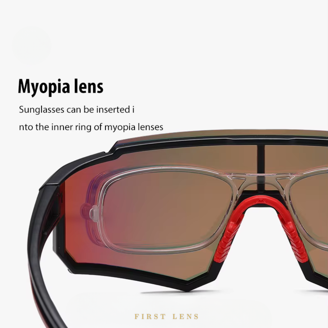 First Lens Customized Power Sports Sunglasses Uv400 + Polarized - S039