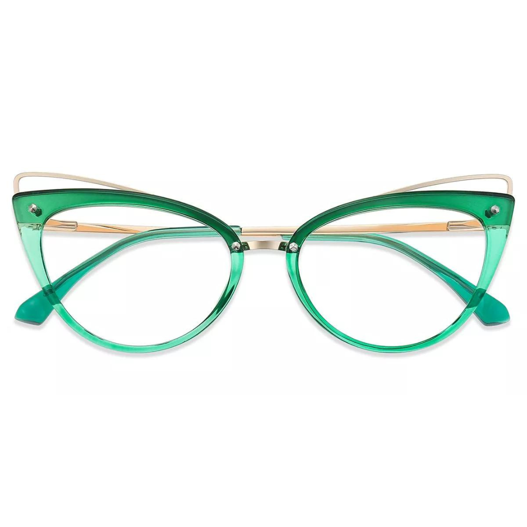 First Lens Eyebrite Blue Light Computer Glasses - B060-Green