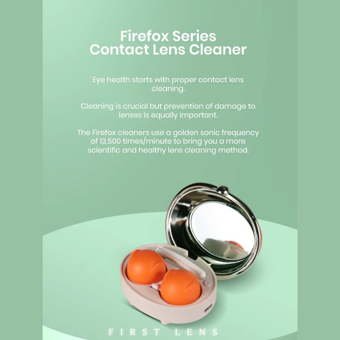 First Lens FireFox Contact Lens cleaner