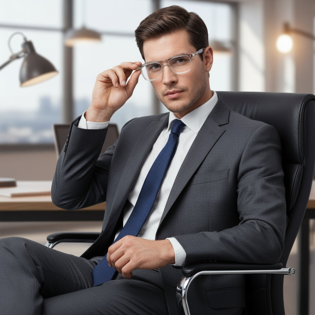 First Lens Glacien Blue Light Computer Glasses - B019