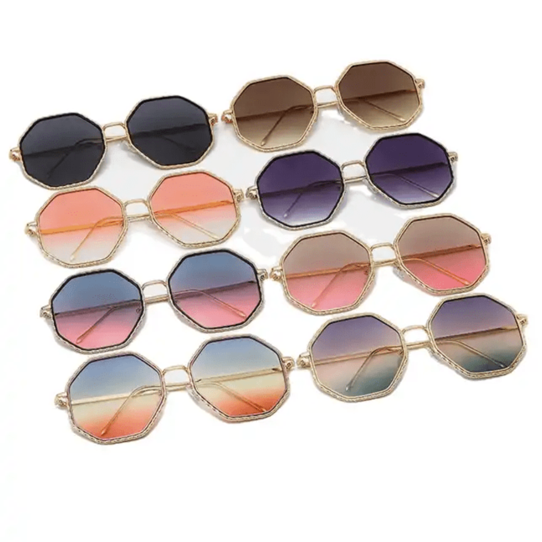 First Lens Glam Oversized Sunglasses