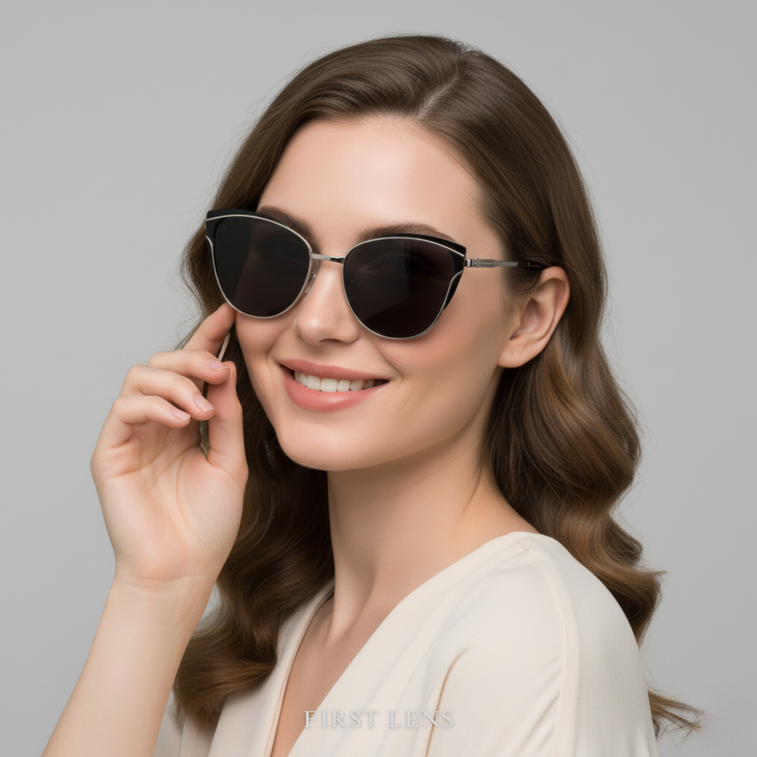 First Lens Glamour Polarized Sunglasses - S035