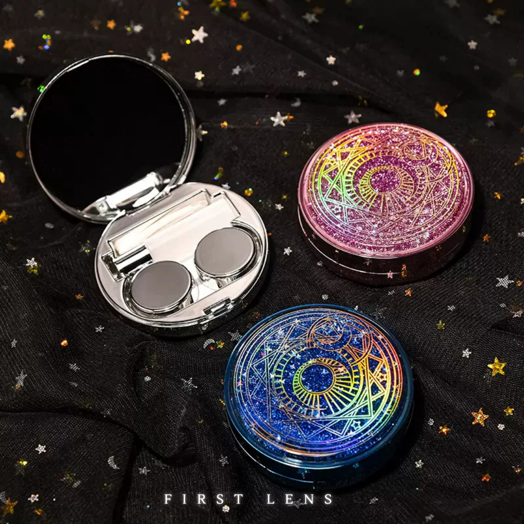 First Lens Glitter Pop Contact Lens Travel Kit