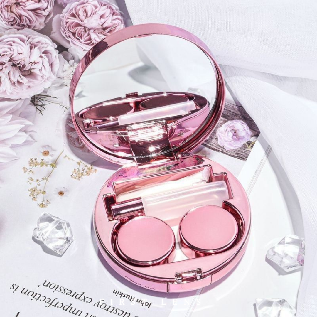First Lens Glitter Pop Contact Lens Travel Kit