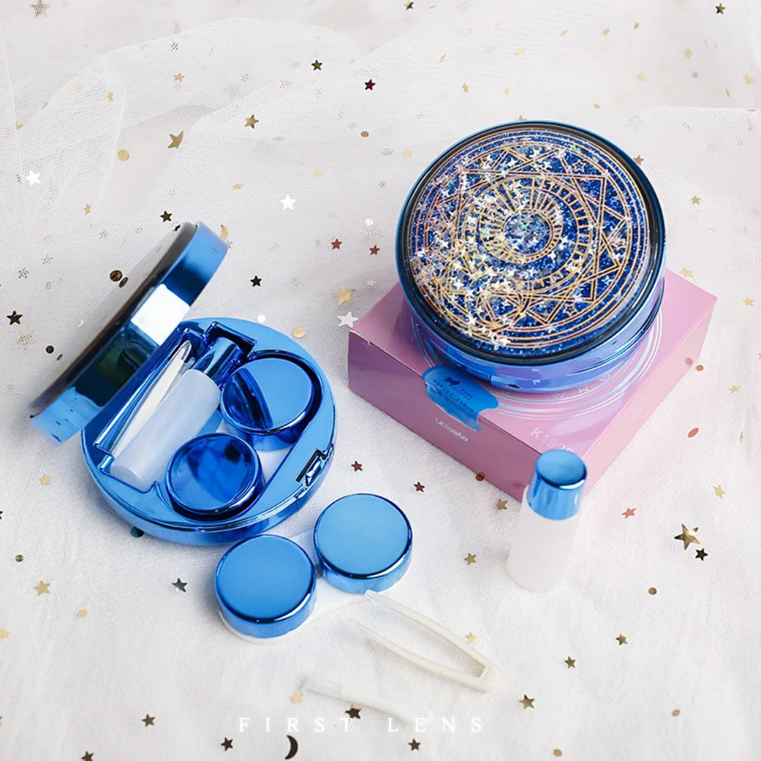 First Lens Glitter Pop Contact Lens Travel Kit