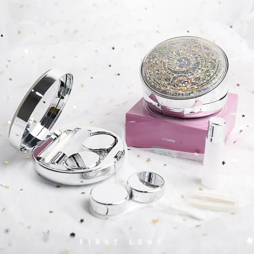 First Lens Glitter Pop Contact Lens Travel Kit