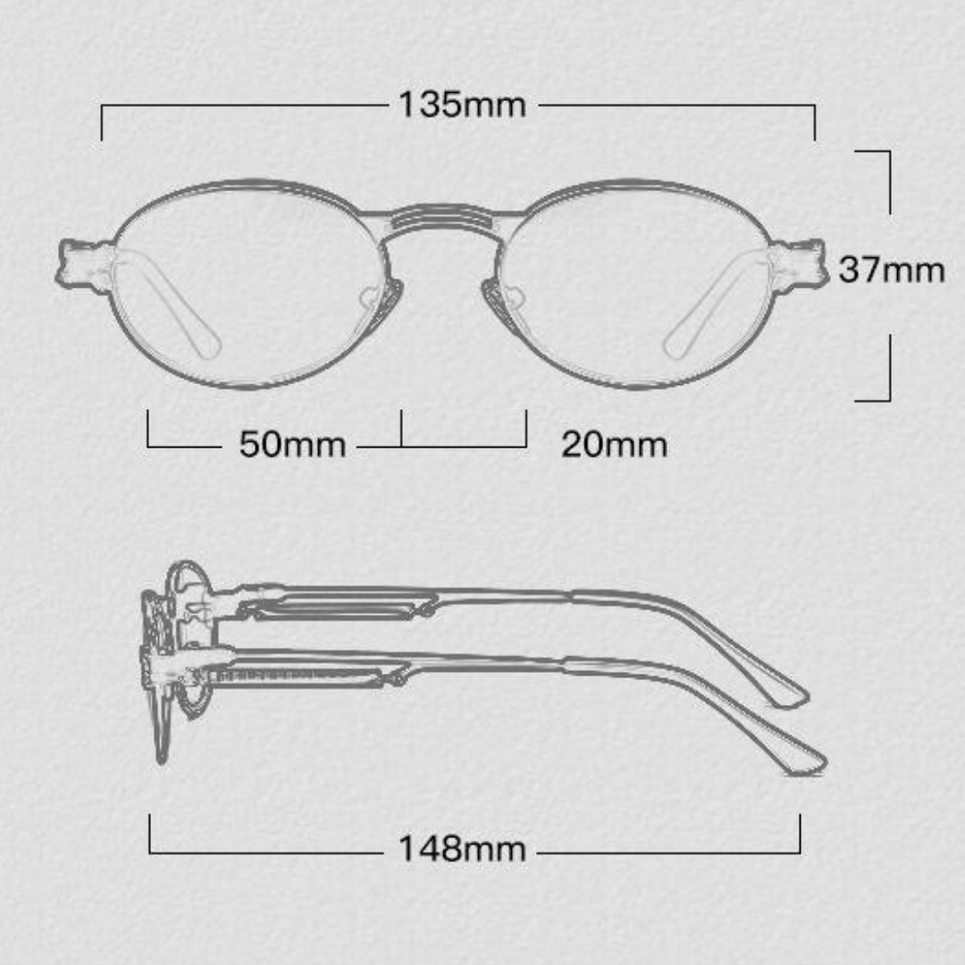 First Lens Heritage UV400 Sunglasses -  Black - S328