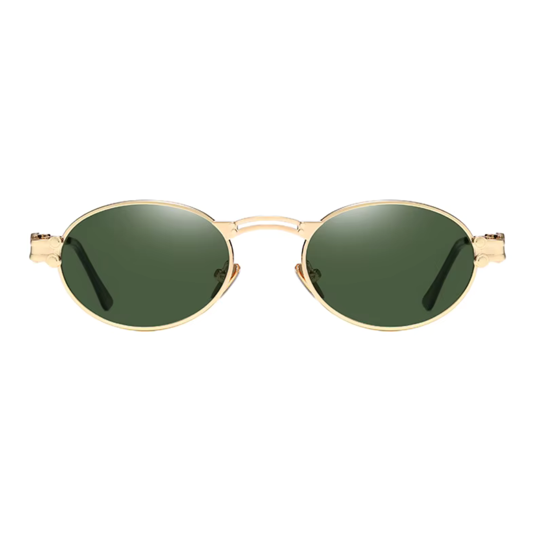 First Lens Heritage UV400 Sunglasses - Green-Gold - S330