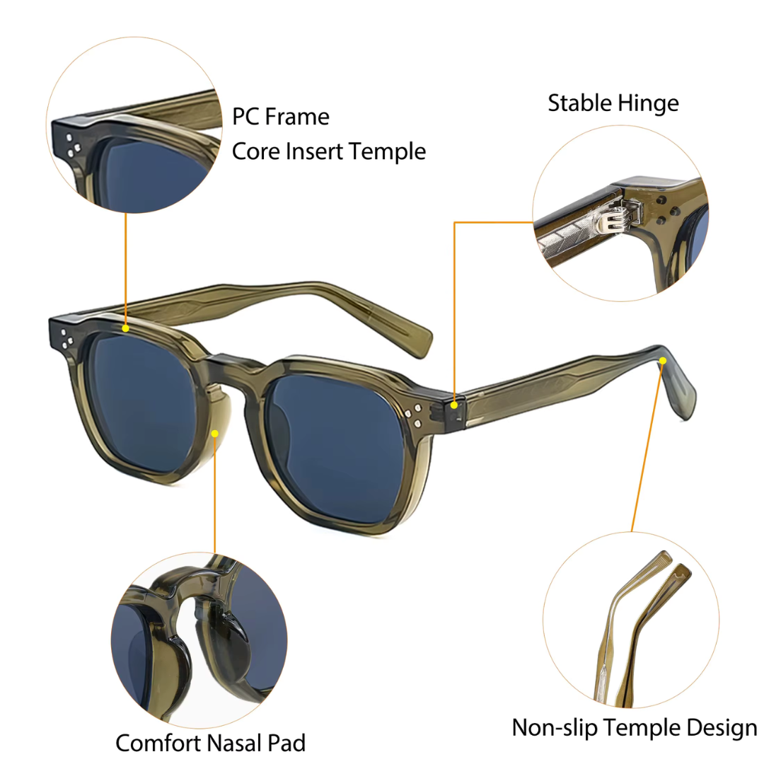 First Lens Hexa-Classic Sunglasses - UV400