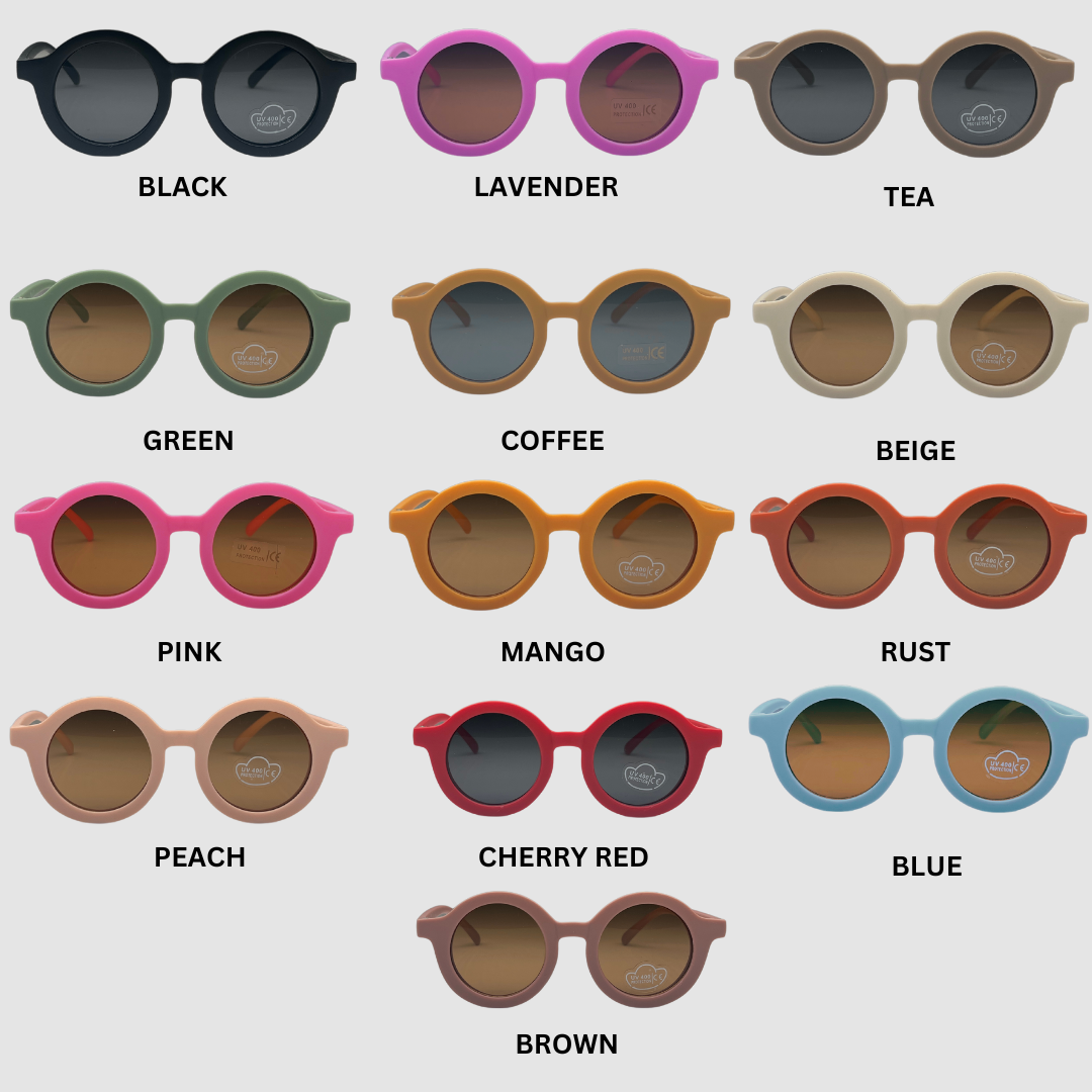 First Lens Kids Custom Sunglasses With Name UV-400