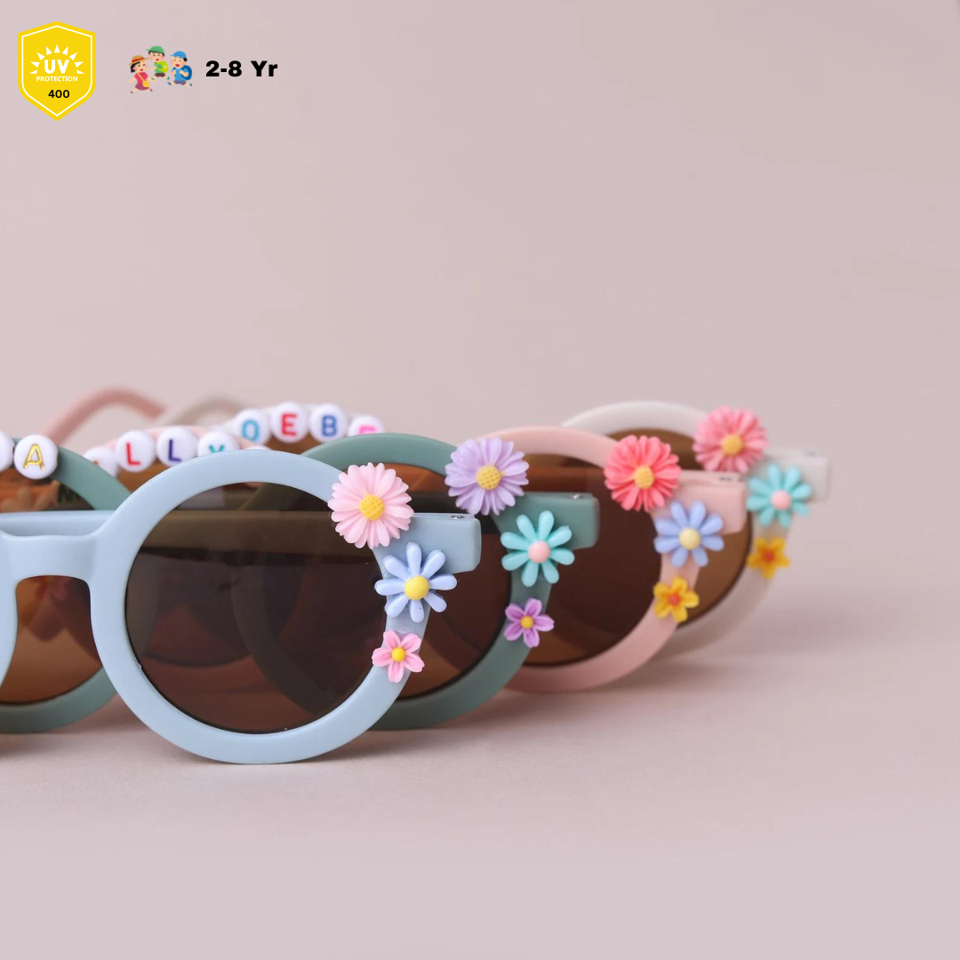 First Lens Kids Custom Sunglasses With Name UV-400