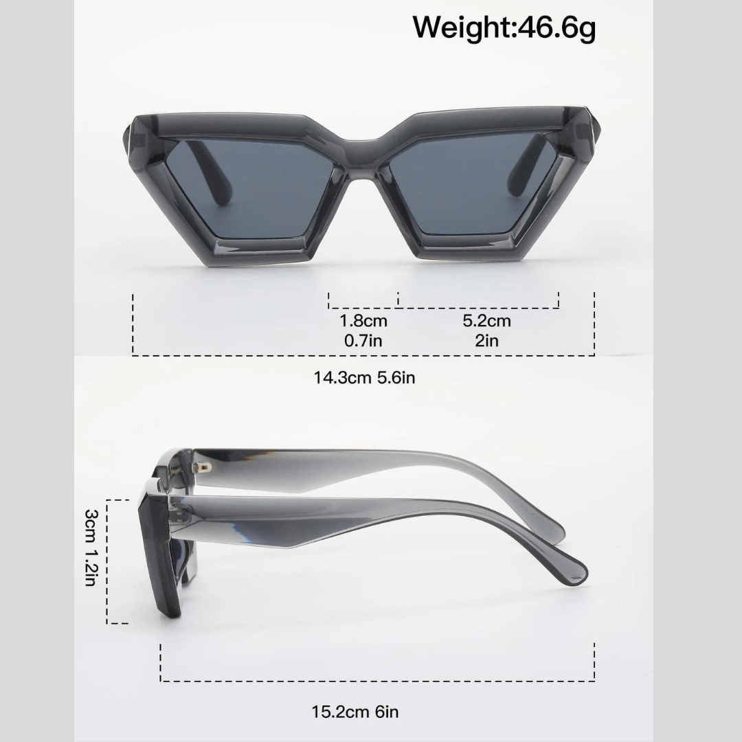 First Lens LARGO Square Sunglasses