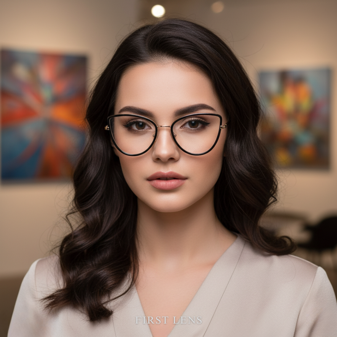 First Lens Lucent Blue Light Computer Glasses - B010