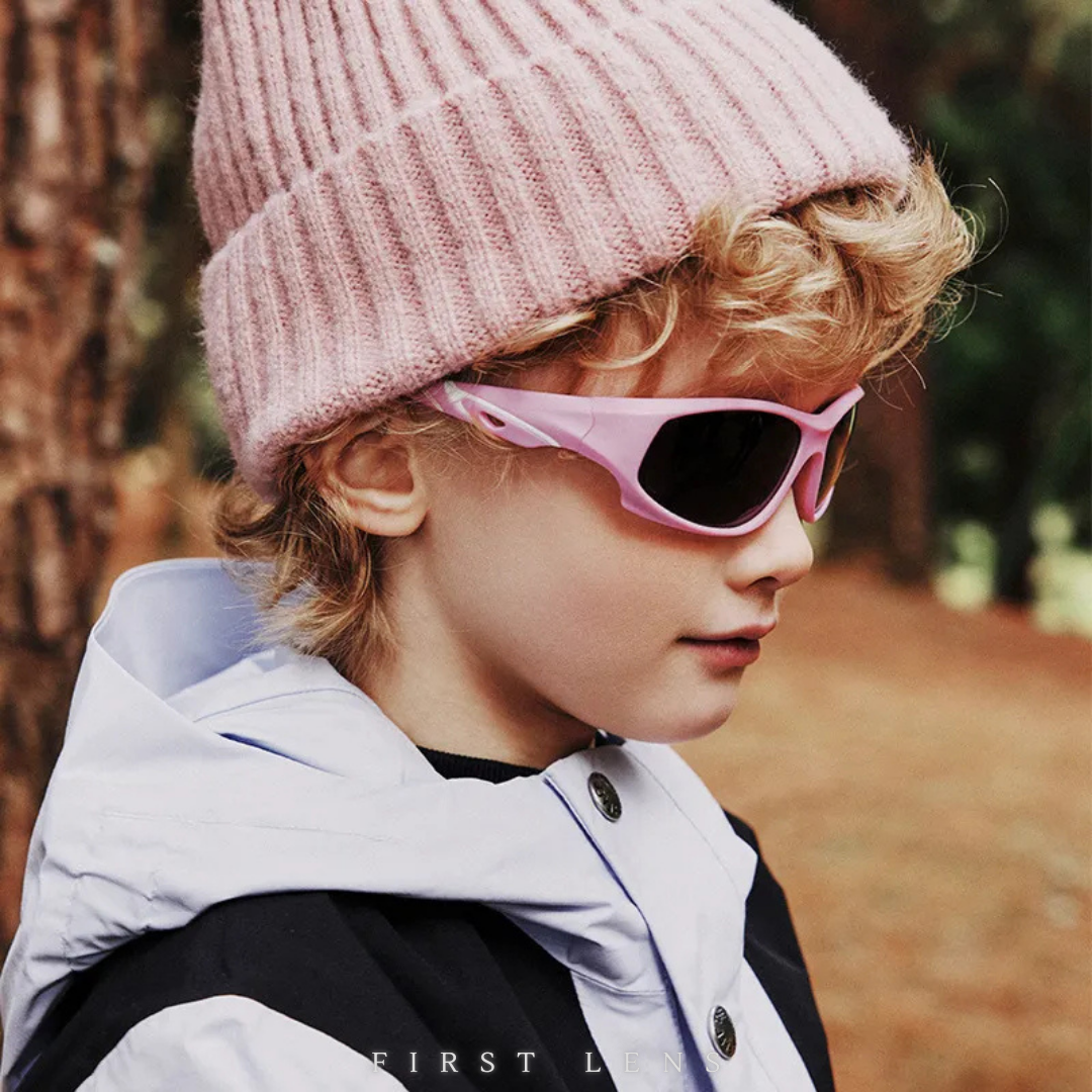 First Lens Polarized Sports Sunglasses for Kids