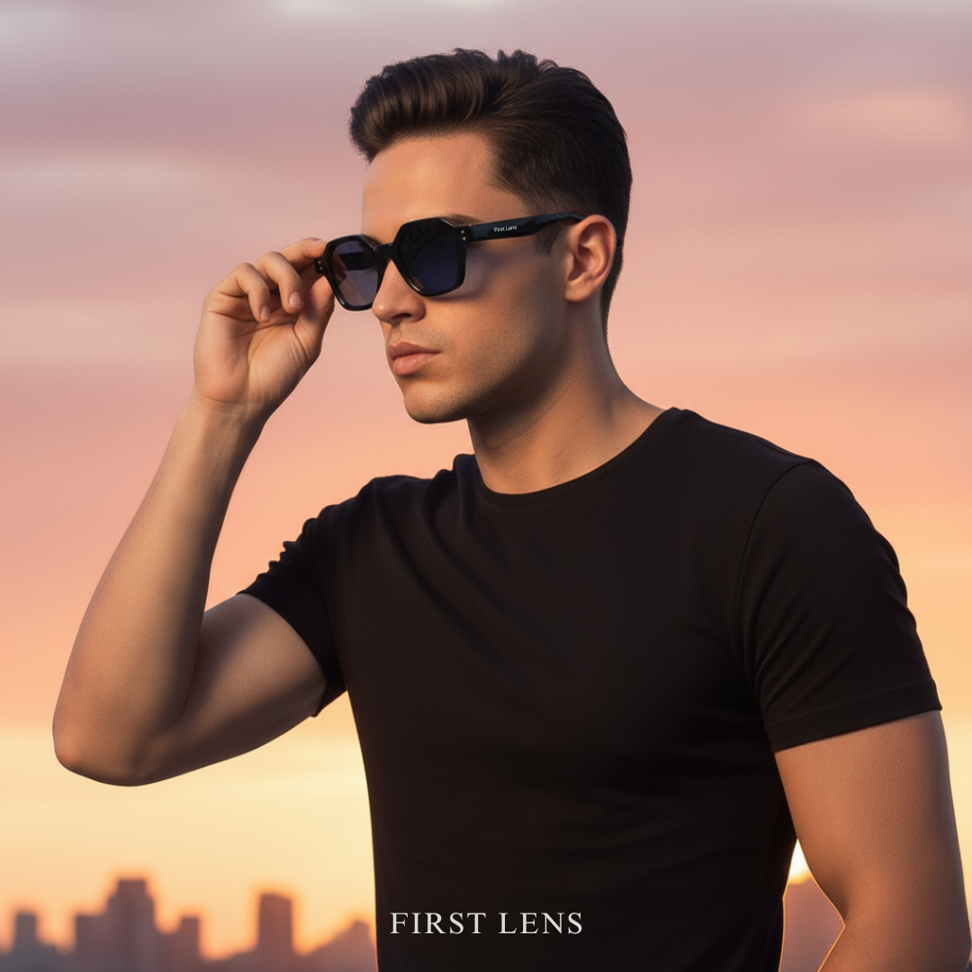 First Lens Prismnoir UV400 Sunglasses - S019
