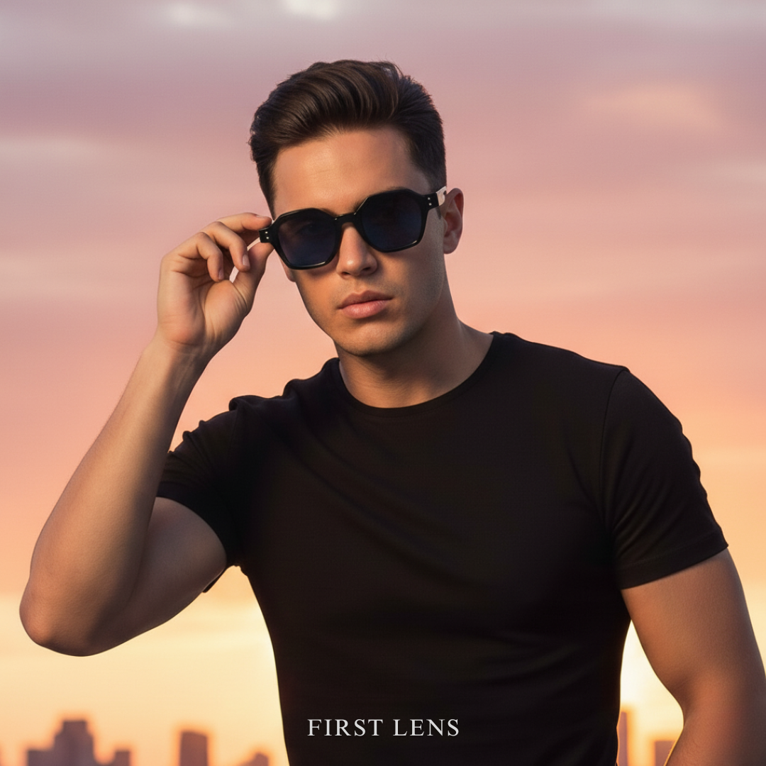 First Lens Prismnoir UV400 Sunglasses - S019