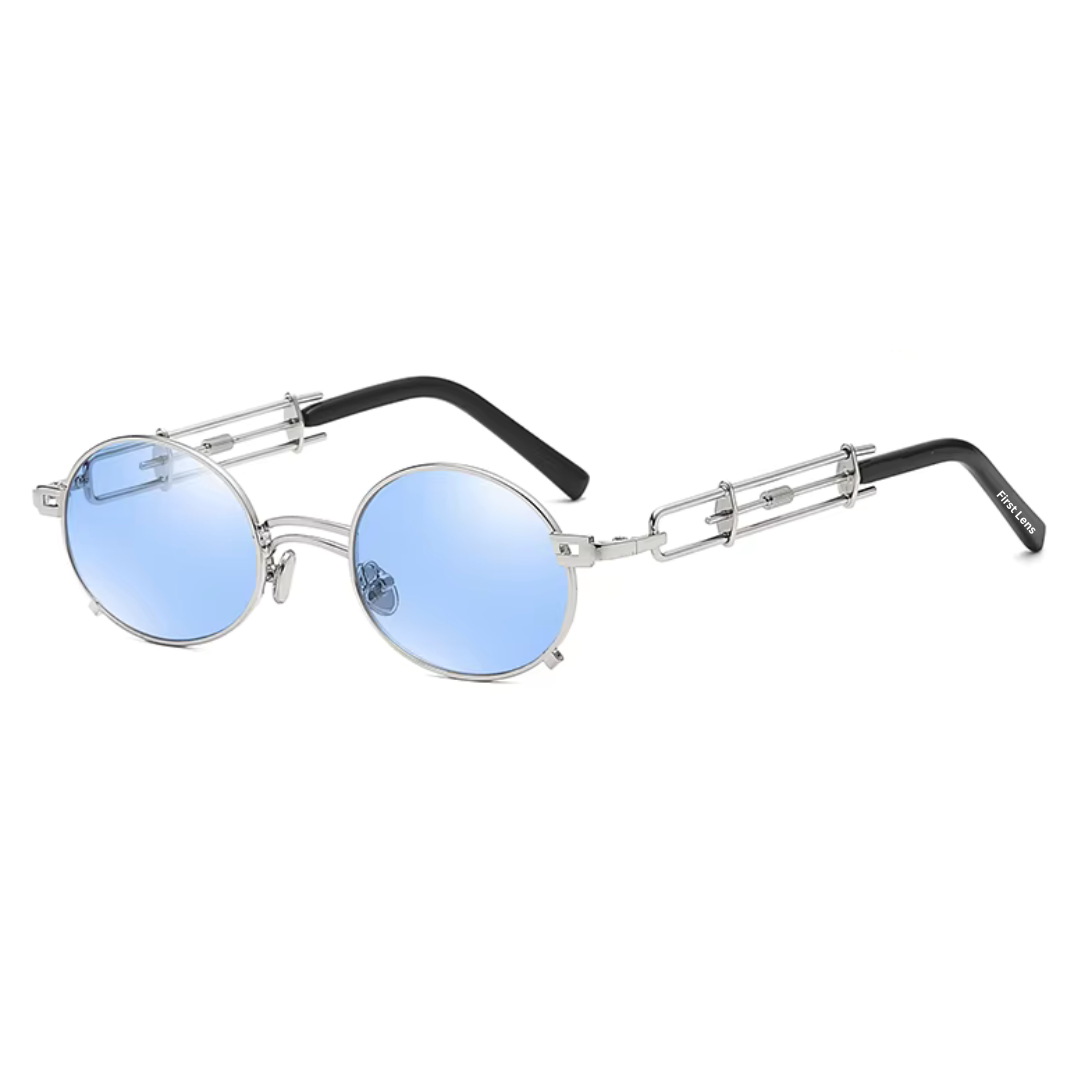 First Lens Sparkle UV400 Sunglasses -  Blue -S346