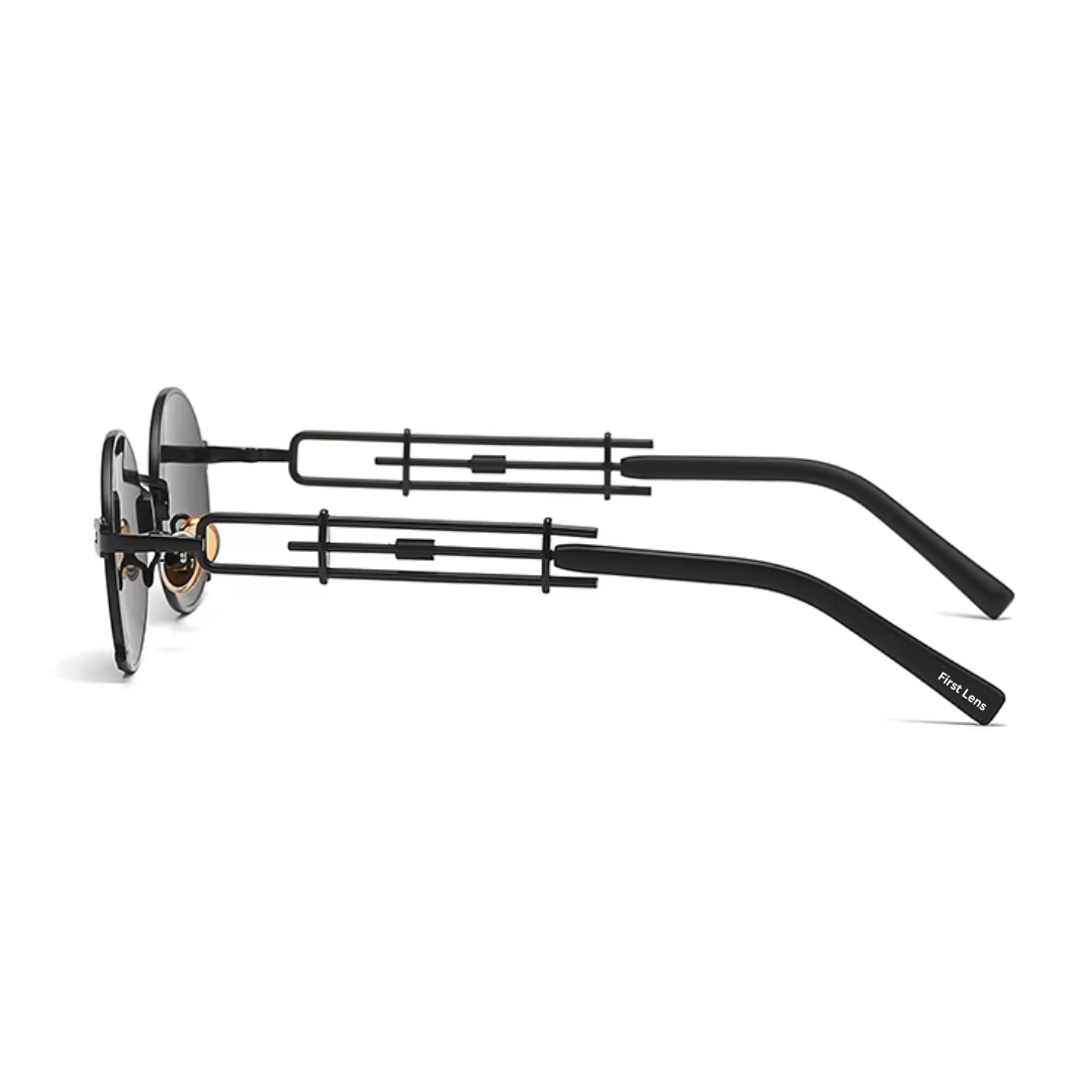 First Lens Sparkle UV400 Sunglasses -  Silver - S349