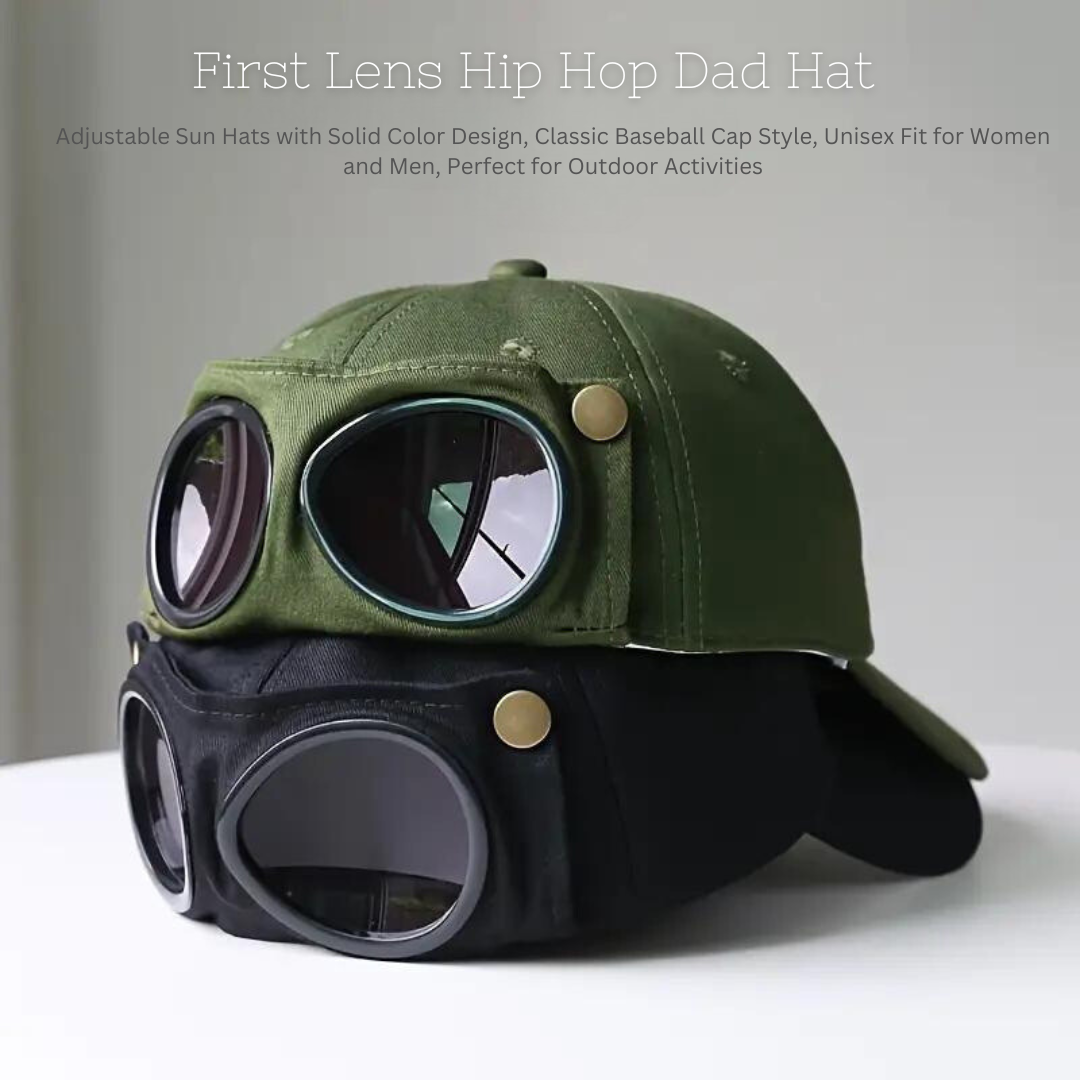 First Lens Hip Hop Sunglasses Cap