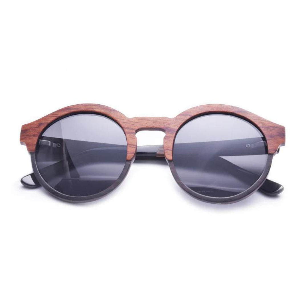 First Lens Sustainable Wooden Sunglasses (UV + Polarized) 007