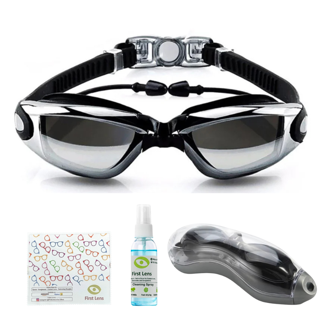 Swimming Googles for Adult with Power First Lens