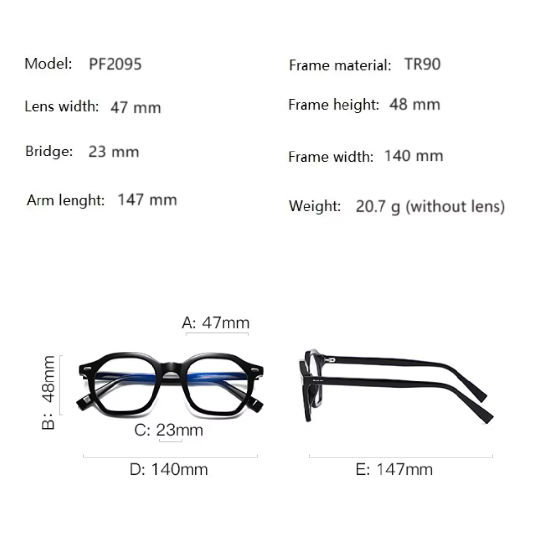 First Lens Veltri Blue Light Computer Glasses - B090