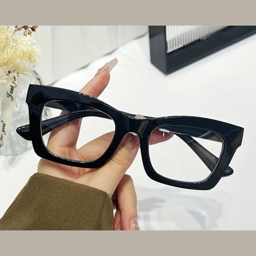 First Lens Vintage Square Blue Light Computer Glasses