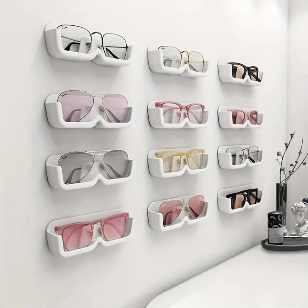 Durable First Lens Wall Eyewear Holder in a stylish home decor setting