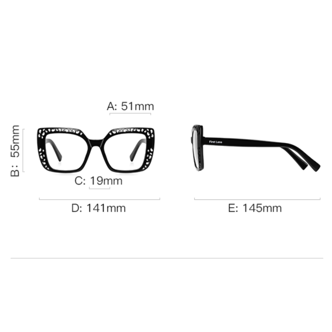 First Lens Zenaro Blue Light Computer Glasses - B082