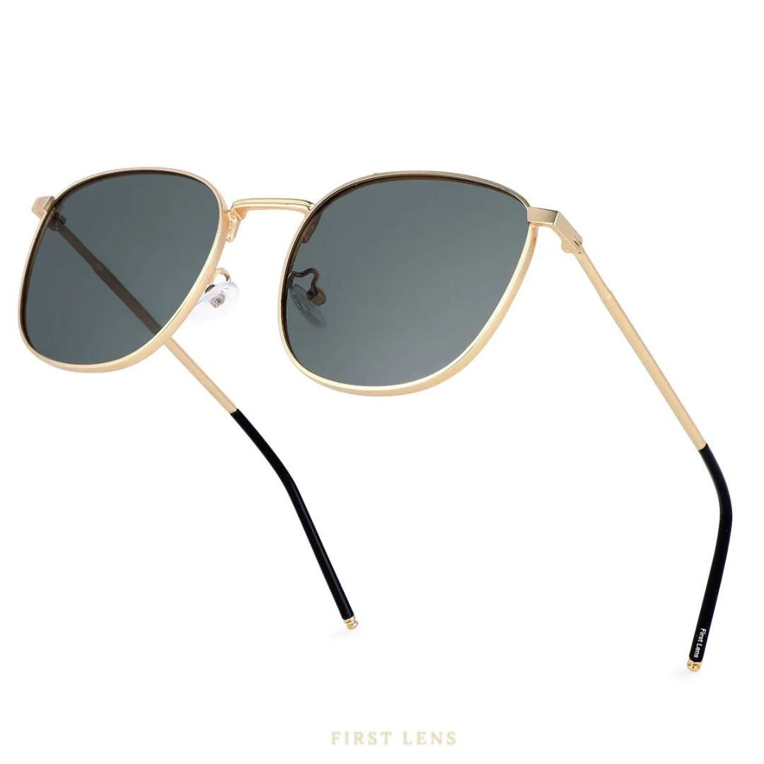 Front view of First Lens Auric UV400 S009 Sunglasses