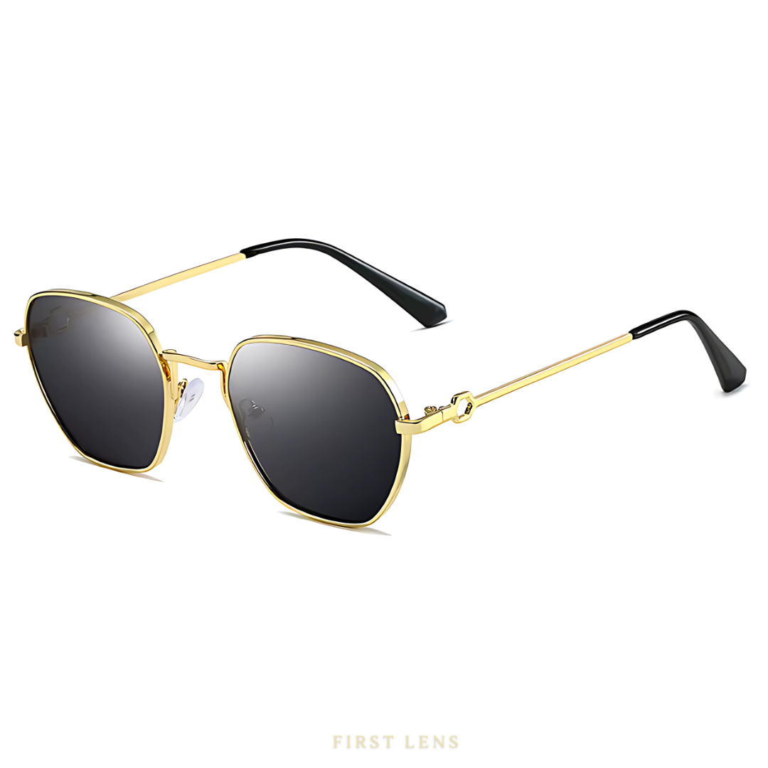 First Lens Bluezen UV400 Sunglasses S013 – Stylish Black Frame, UV Protection