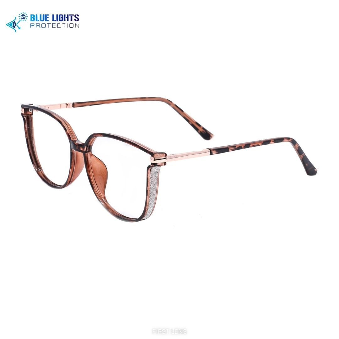 Stylish Clara blue light protection spectacles by First Lens