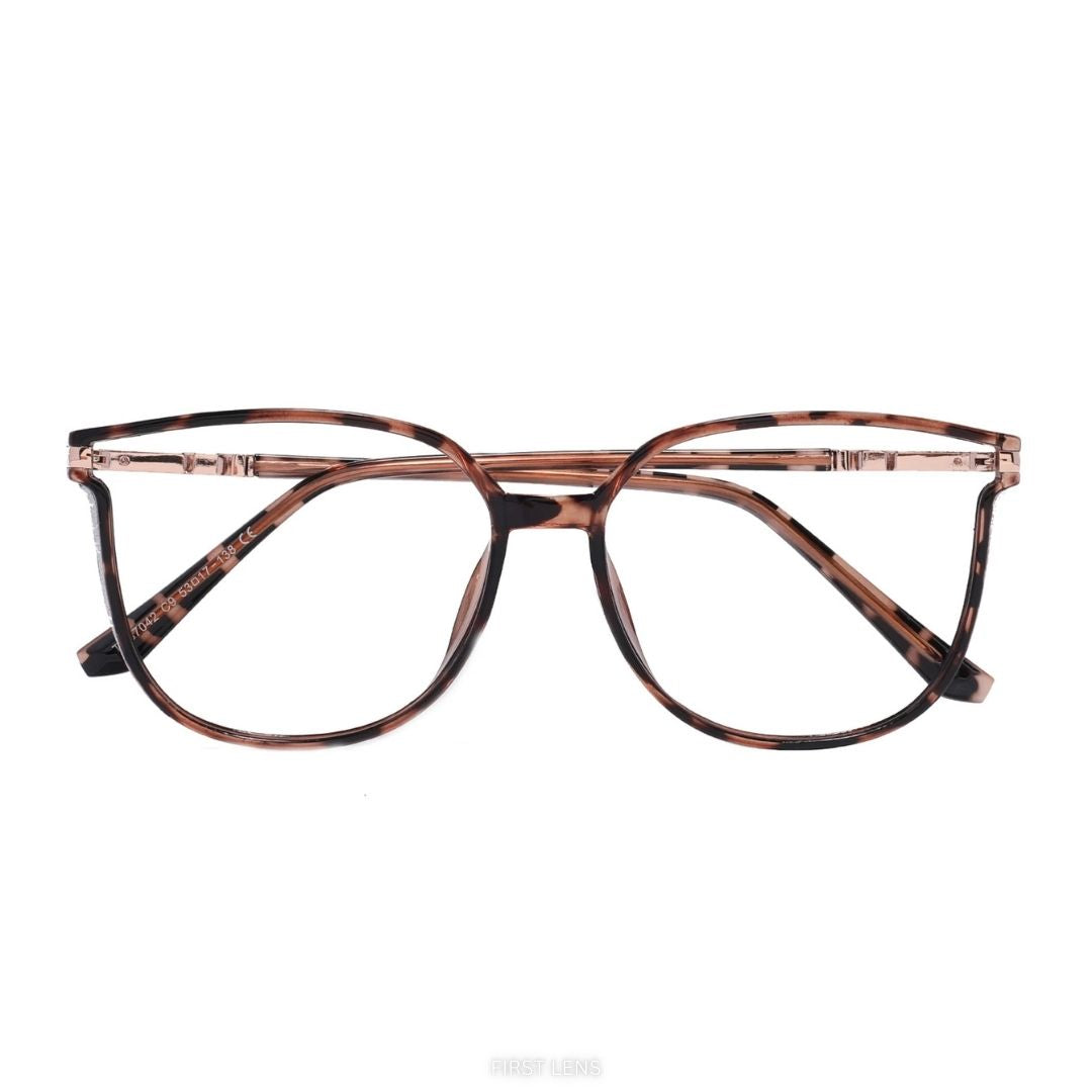 First Lens Clara Blue Light Computer Glasses - B005 Brown