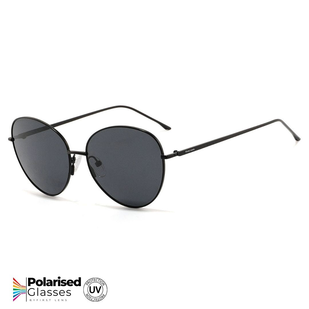 First Lens Ebonwing Polarized Sunglasses S030 with UV400 protection