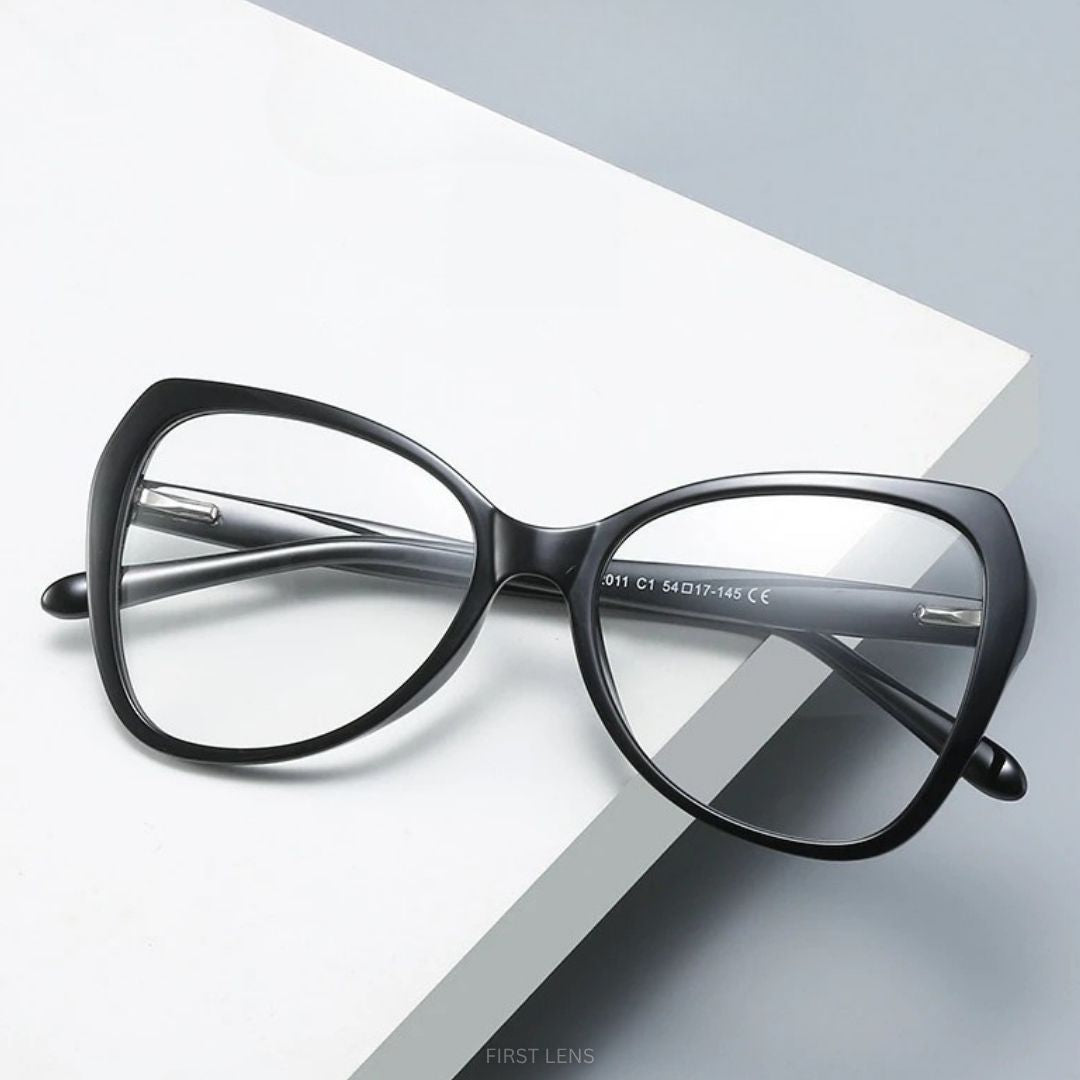 First Lens Flaire computer glasses with anti-reflective coating