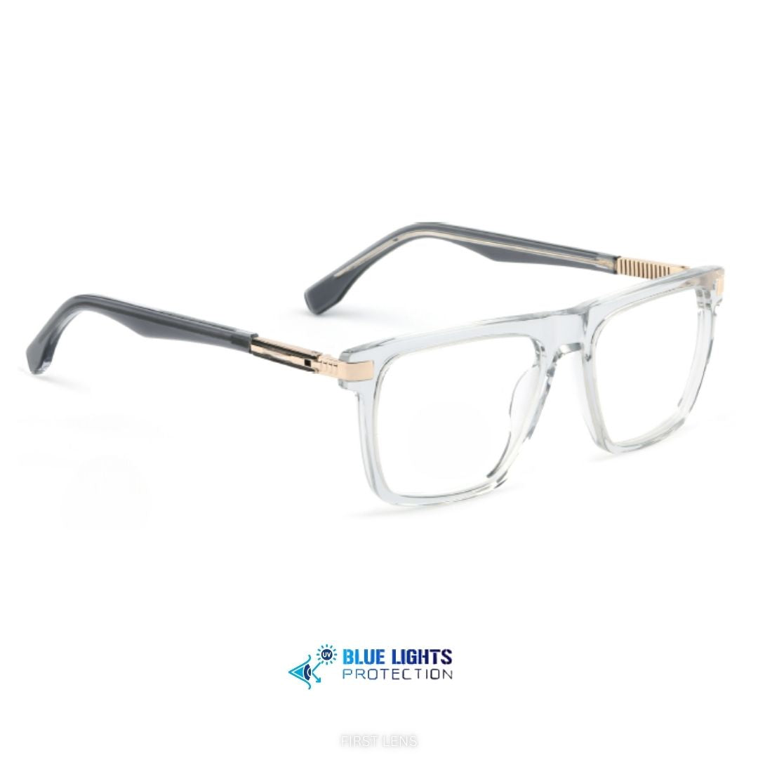 Stylish Glacien eyewear with blue light protection for computer and gaming use