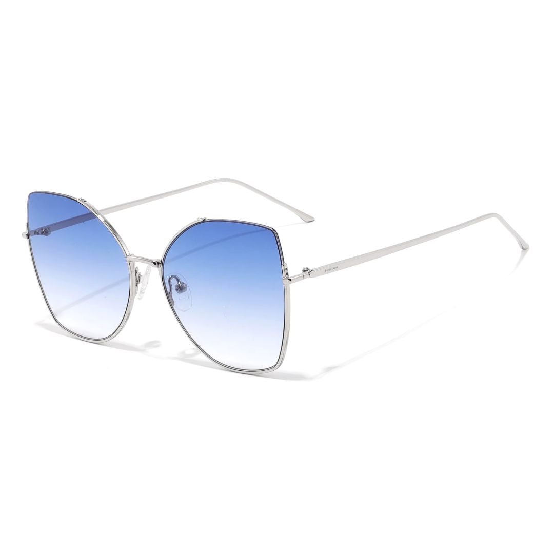 First Lens Heliocraft UV400 Sunglasses S021 – Stylish Black Frame, UV Protection