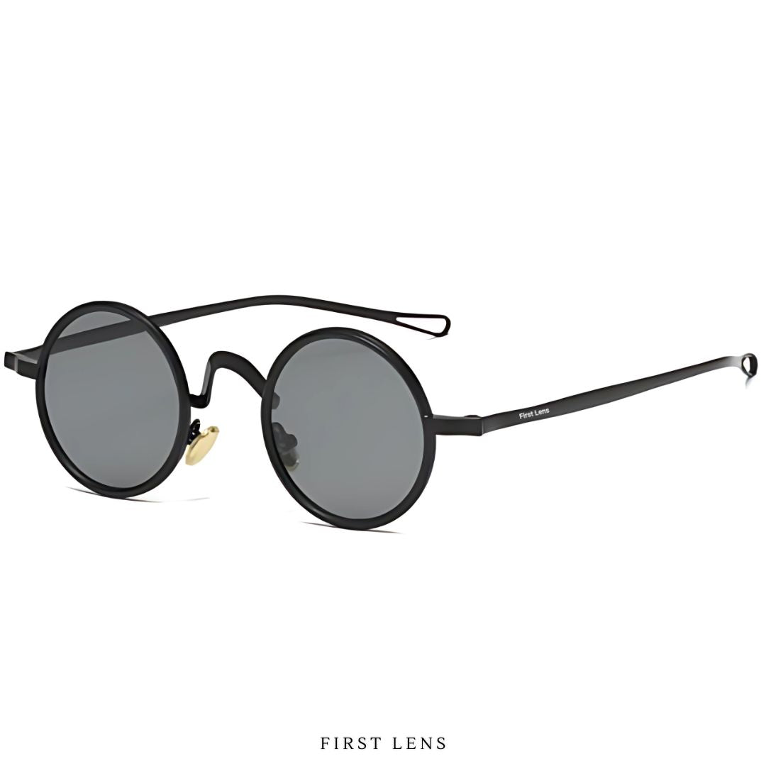 First Lens Raycrest UV400 Sunglasses S028 – Stylish Black Frame, UV Protection