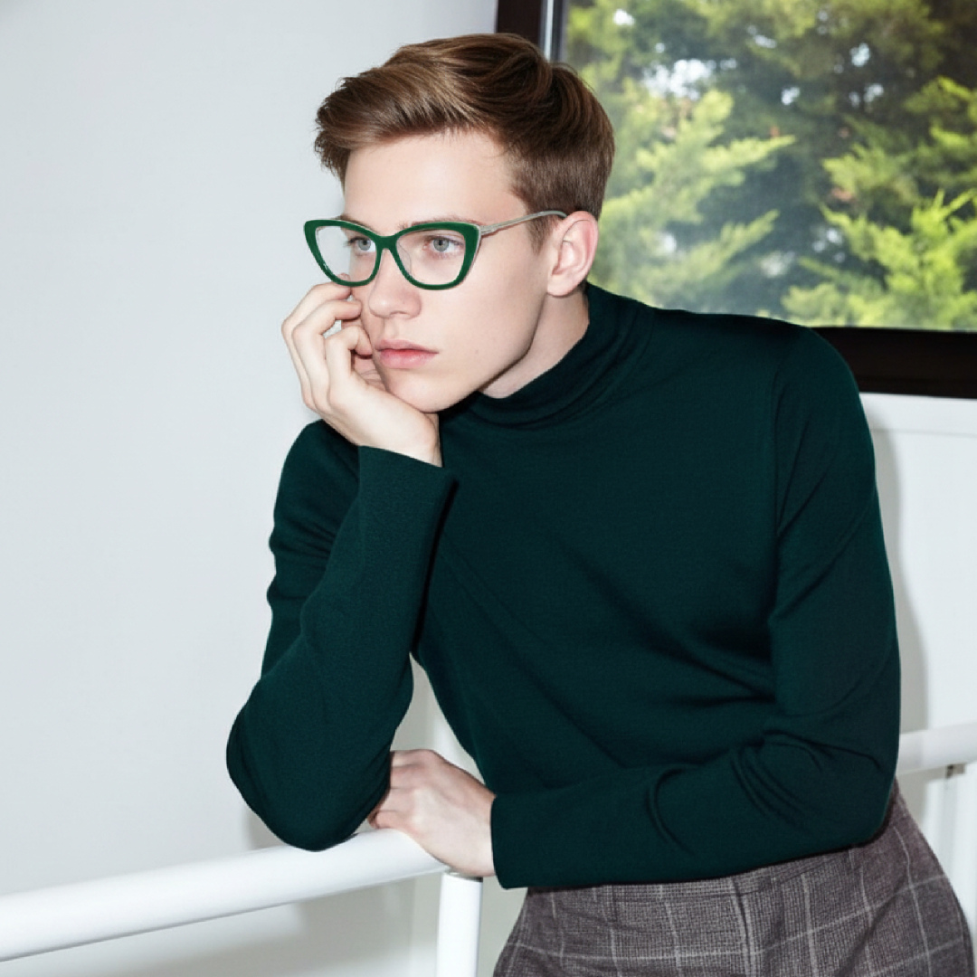 First Lens ColorPop Magnetic Cat-Eye Sunglasses-S121