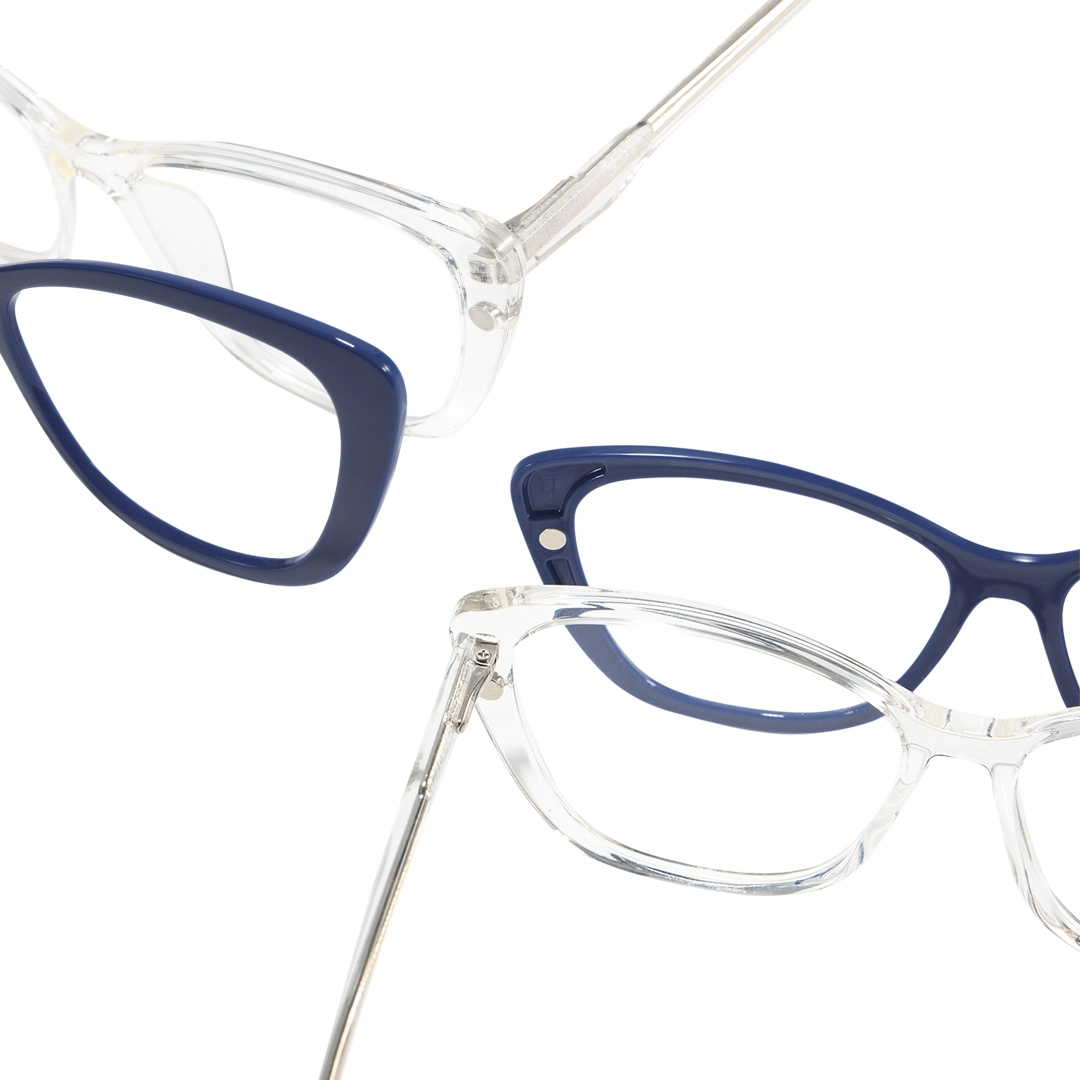 First Lens ColorPop Magnetic Cat-Eye Sunglasses-S121