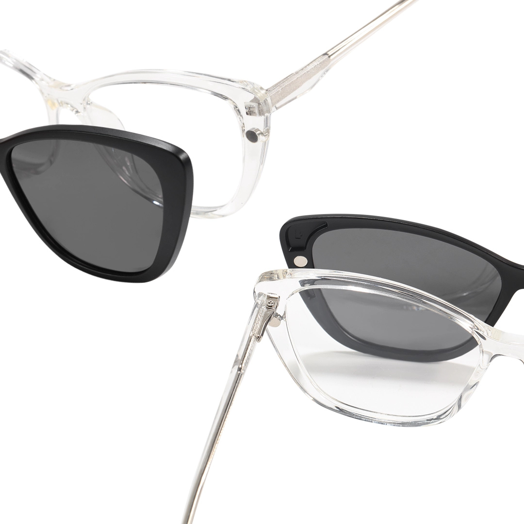 First Lens ColorPop Magnetic Cat-Eye Sunglasses-S121