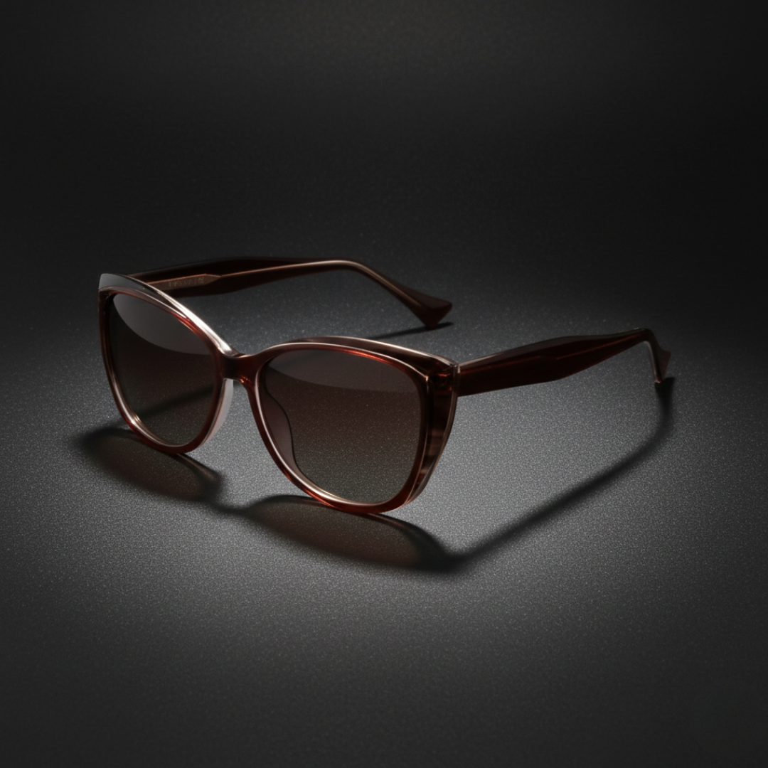 First Lens DualTone Luxe Cat-Eye Sunglasses-S125